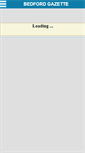 Mobile Screenshot of m.bedfordgazette.com