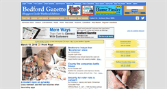 Desktop Screenshot of bedfordgazette.com